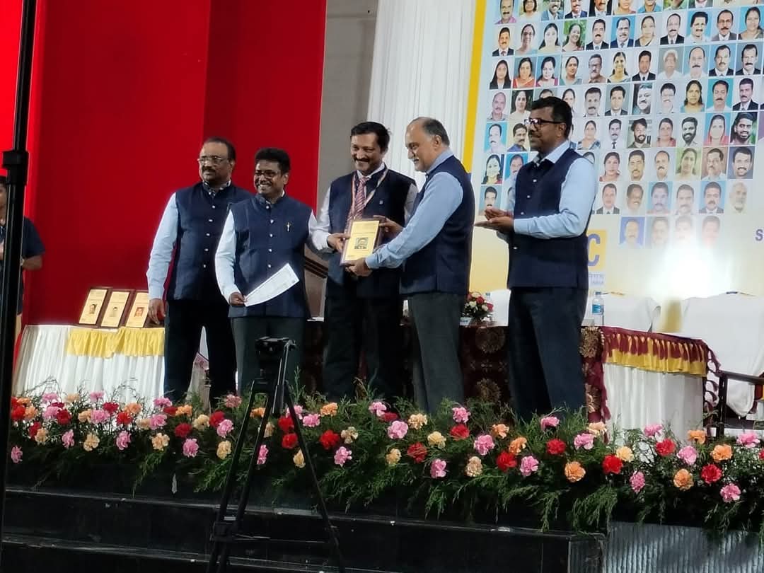 Received Recognition Trophy for Achievement