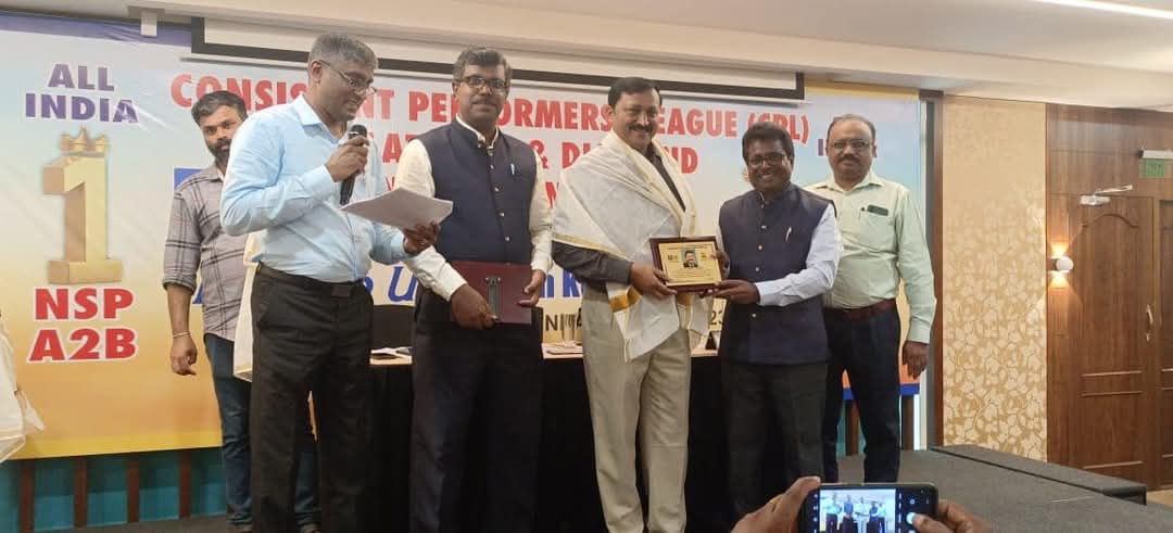 Honored for Best Performance